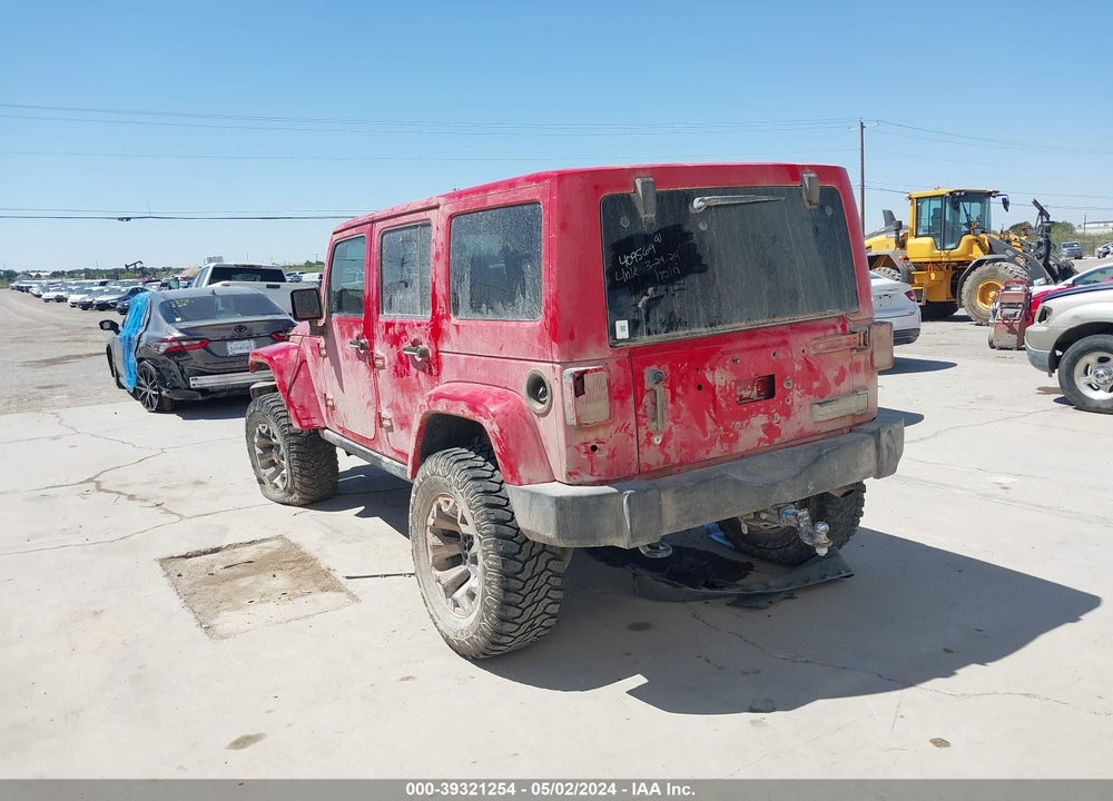 2014 JEEP WRANGLER UNLIMITED RUBICON VIN: 1C4HJWFG4EL186283