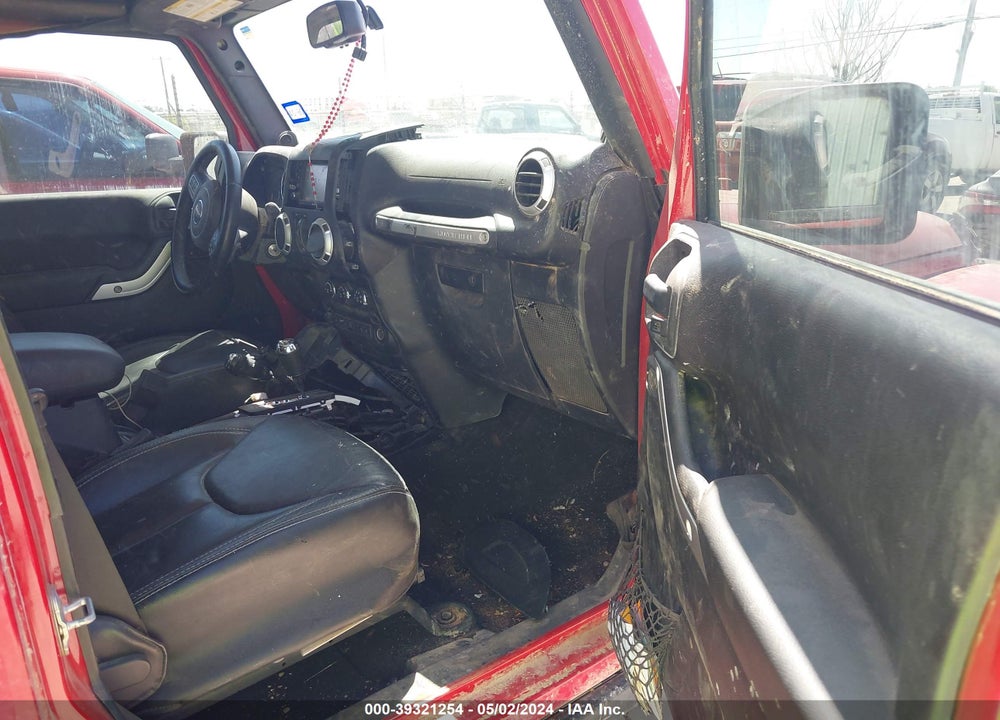 2014 JEEP WRANGLER UNLIMITED RUBICON VIN: 1C4HJWFG4EL186283