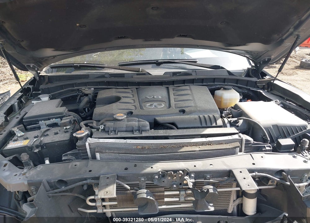 2021 INFINITI QX80 LUXE AWD VIN: JN8AZ2AE5M9270038
