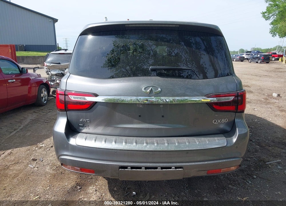 2021 INFINITI QX80 LUXE AWD VIN: JN8AZ2AE5M9270038