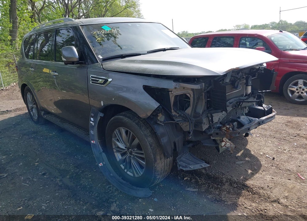 2021 INFINITI QX80 LUXE AWD VIN: JN8AZ2AE5M9270038