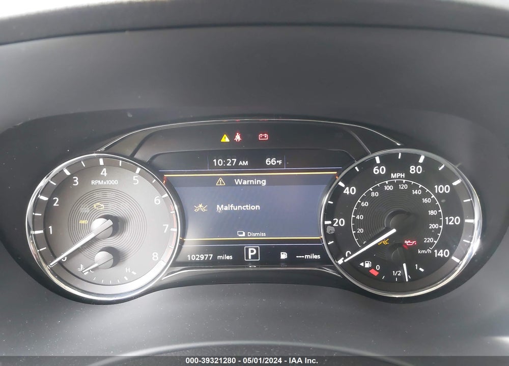 2021 INFINITI QX80 LUXE AWD VIN: JN8AZ2AE5M9270038
