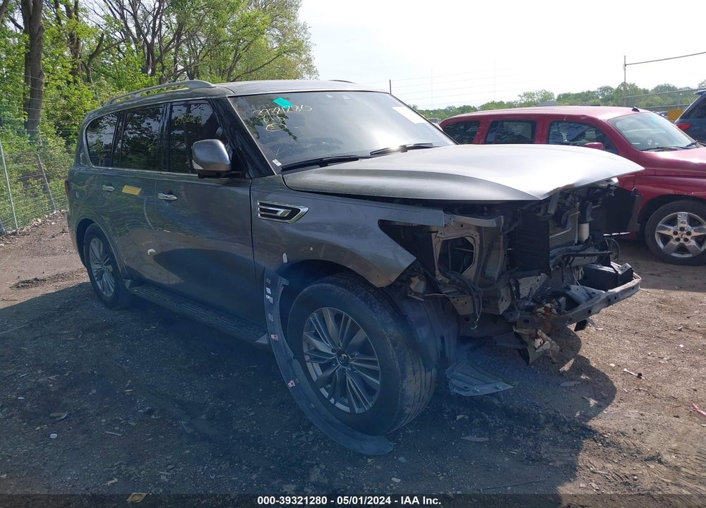 2021 INFINITI QX80 LUXE AWD VIN: JN8AZ2AE5M9270038