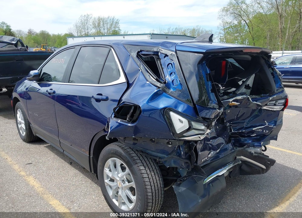 2022 CHEVROLET EQUINOX AWD LT VIN: 3GNAXUEV1NL241076