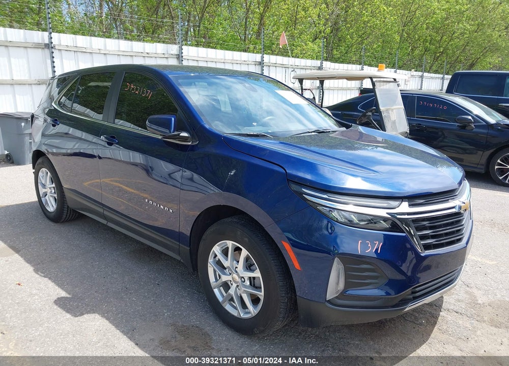 2022 CHEVROLET EQUINOX AWD LT VIN: 3GNAXUEV1NL241076