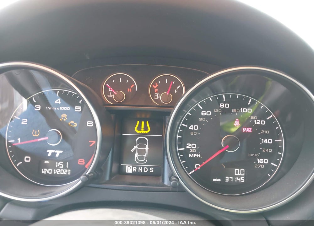 2009 AUDI TT 2.0T VIN: TRUYF38J891002592