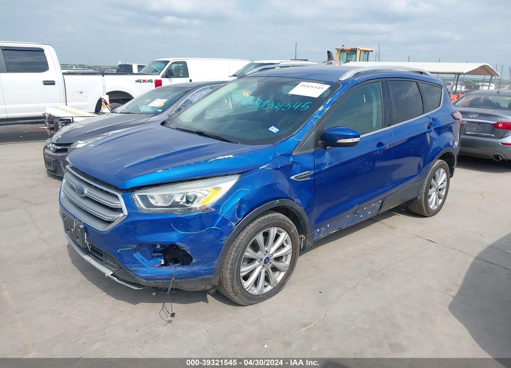 2017 FORD ESCAPE TITANIUM VIN: 1FMCU0JD8HUB64129