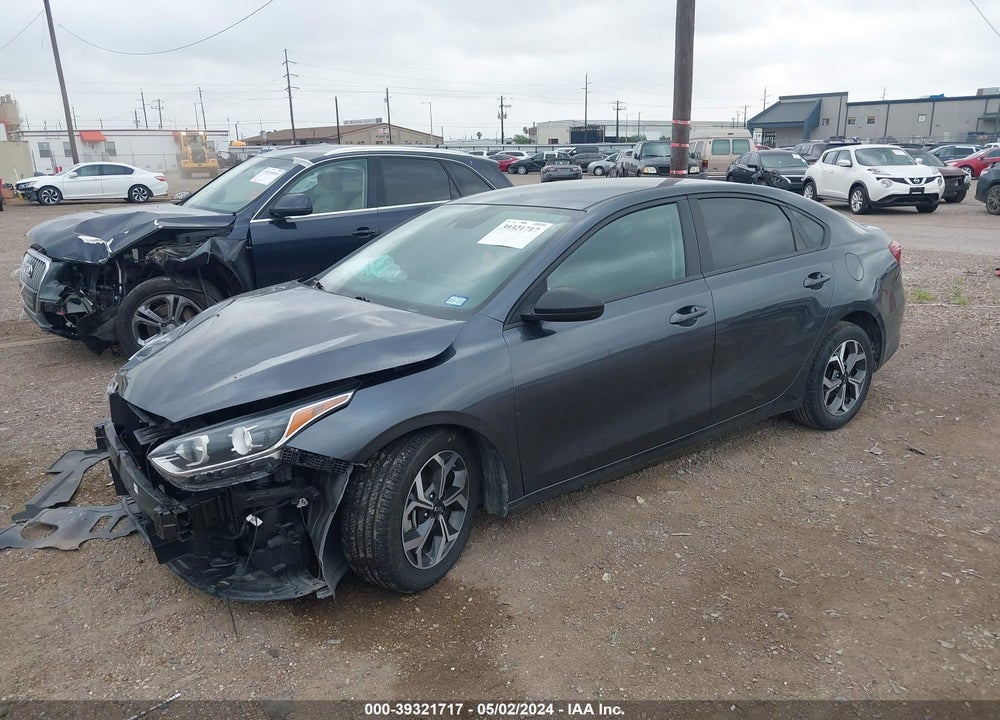 2020 KIA FORTE LXS VIN: 3KPF24AD2LE240921