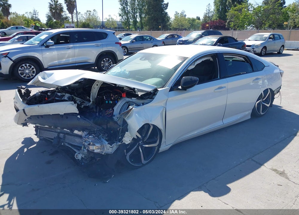 2022 HONDA ACCORD VIN: 1HGCV1F35NA120661