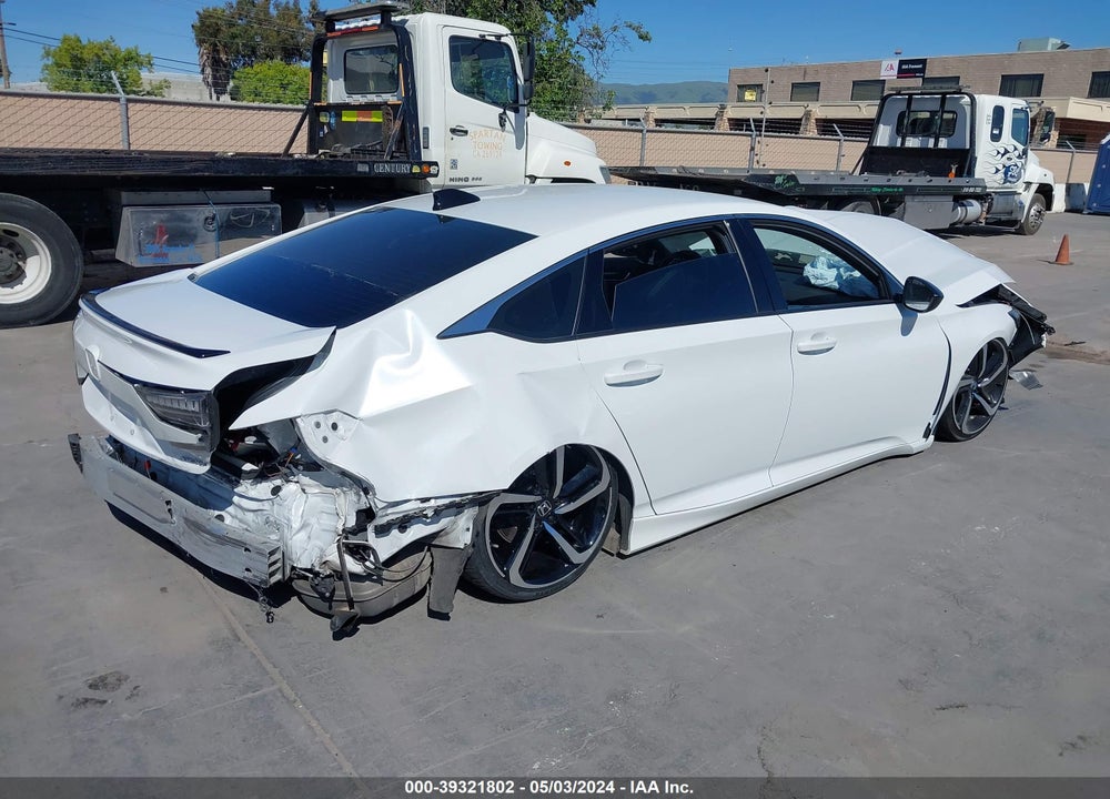 2022 HONDA ACCORD VIN: 1HGCV1F35NA120661