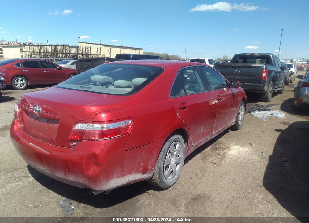 2009 TOYOTA CAMRY LE VIN: 4T1BE46K69U404481