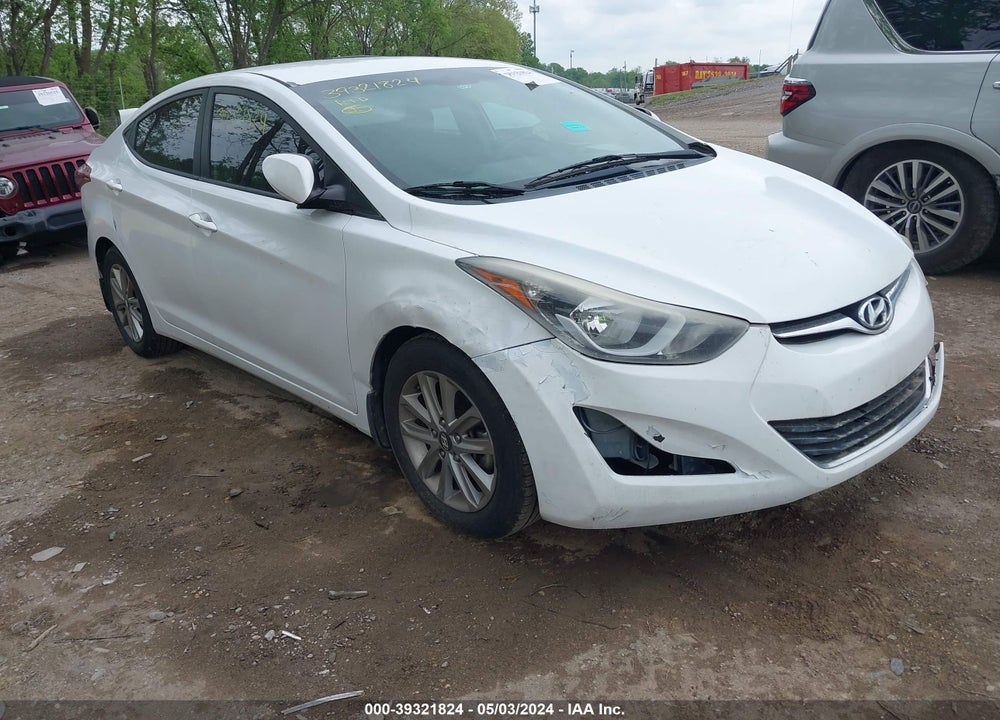 2016 HYUNDAI ELANTRA SE VIN: 5NPDH4AE8GH656567