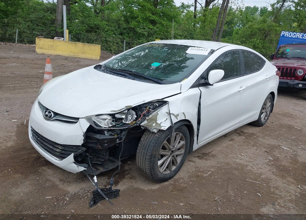 2016 HYUNDAI ELANTRA SE VIN: 5NPDH4AE8GH656567
