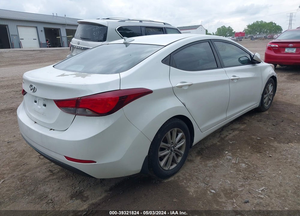 2016 HYUNDAI ELANTRA SE VIN: 5NPDH4AE8GH656567
