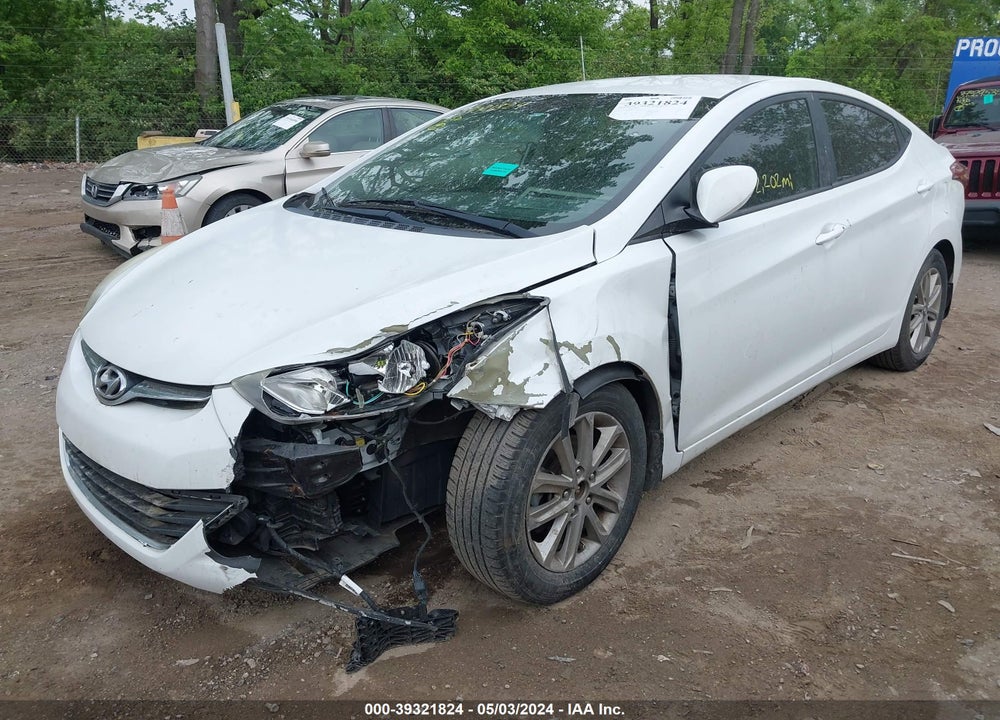 2016 HYUNDAI ELANTRA SE VIN: 5NPDH4AE8GH656567