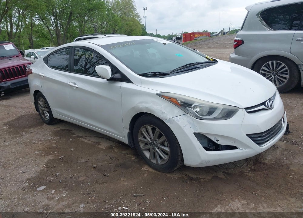 2016 HYUNDAI ELANTRA SE VIN: 5NPDH4AE8GH656567