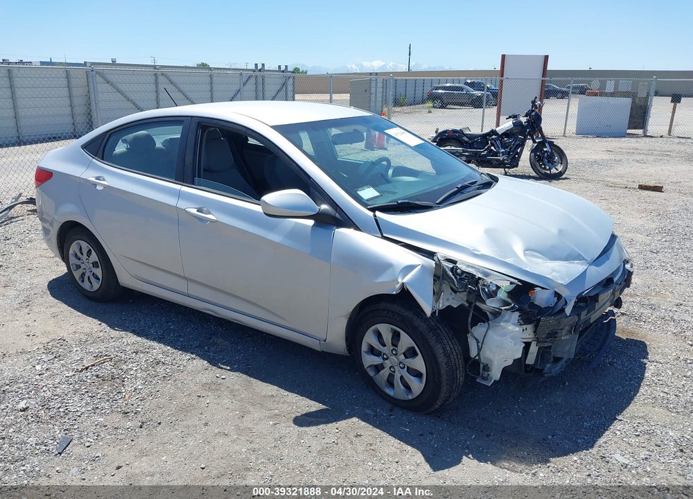2017 HYUNDAI ACCENT SE VIN: KMHCT4AE2HU200481
