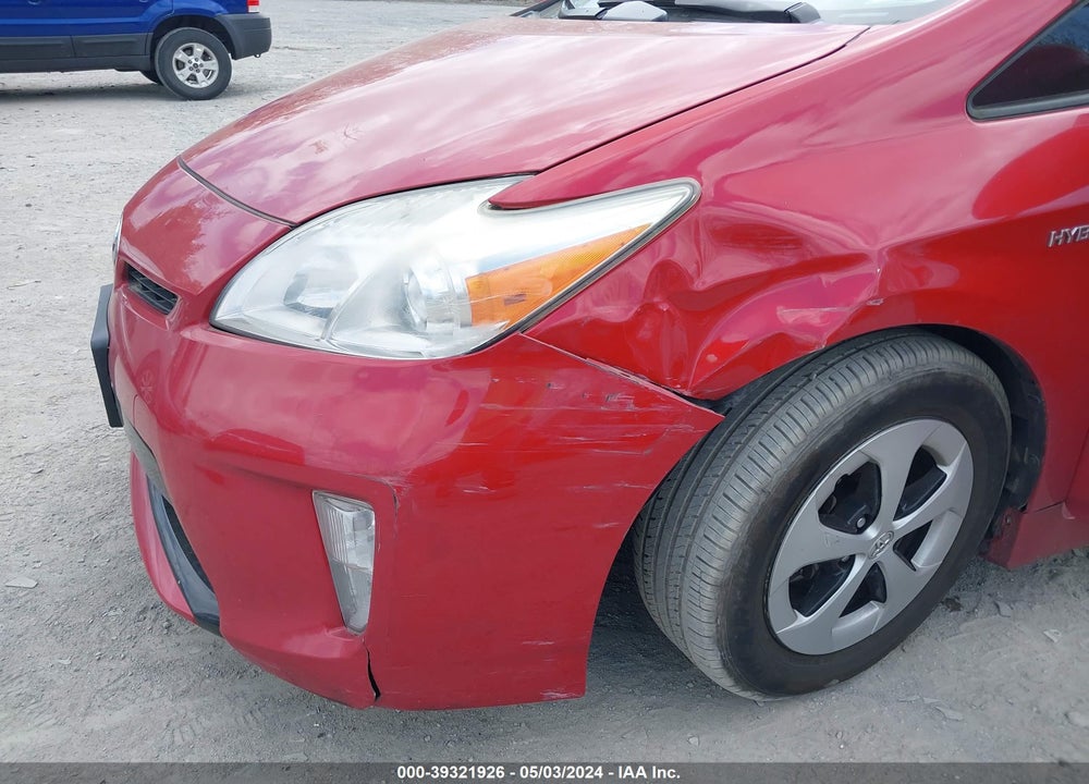 2012 TOYOTA PRIUS TWO VIN: JTDKN3DU6C0336460