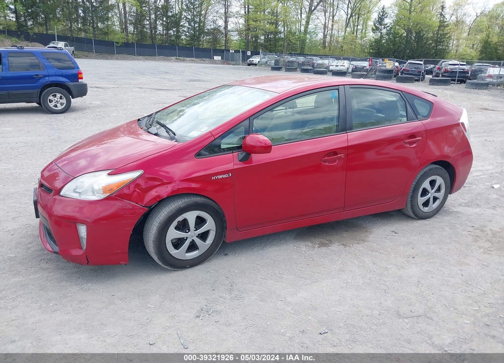 2012 TOYOTA PRIUS TWO VIN: JTDKN3DU6C0336460