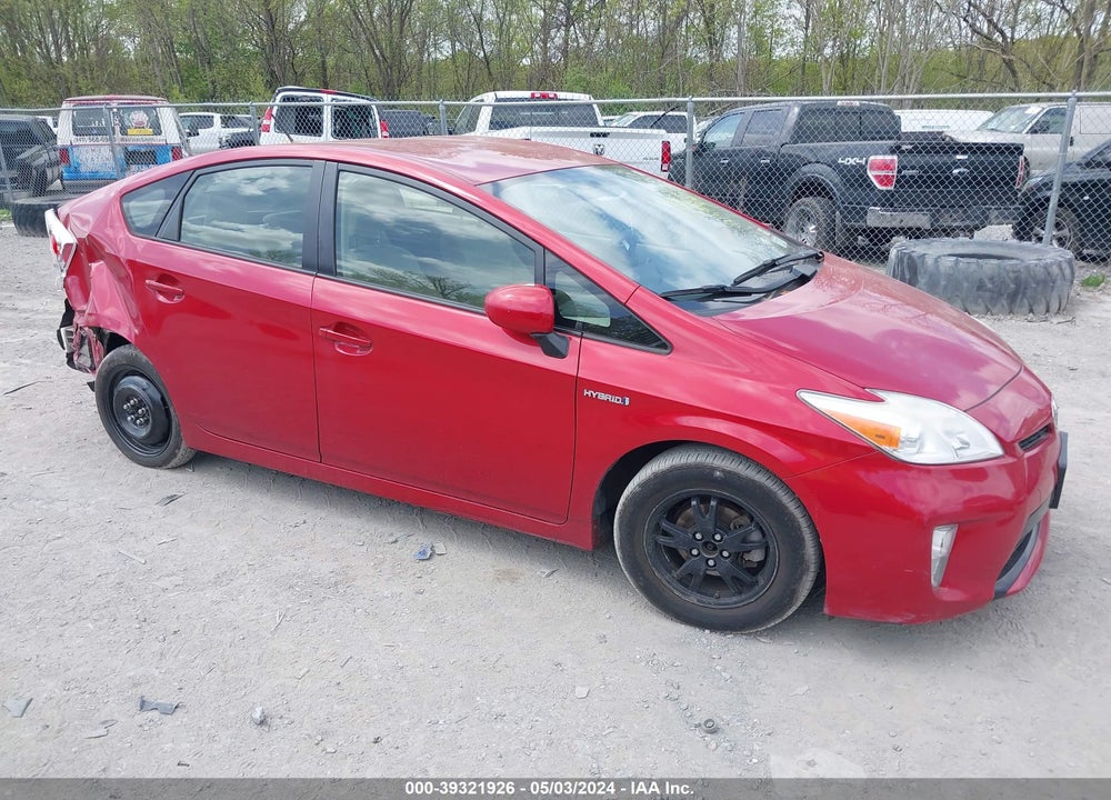 2012 TOYOTA PRIUS TWO VIN: JTDKN3DU6C0336460