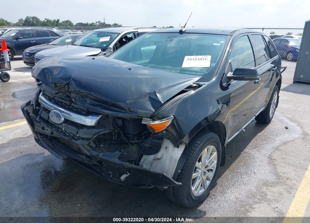 2012 FORD EDGE SEL VIN: 2FMDK4JC9CBA81672