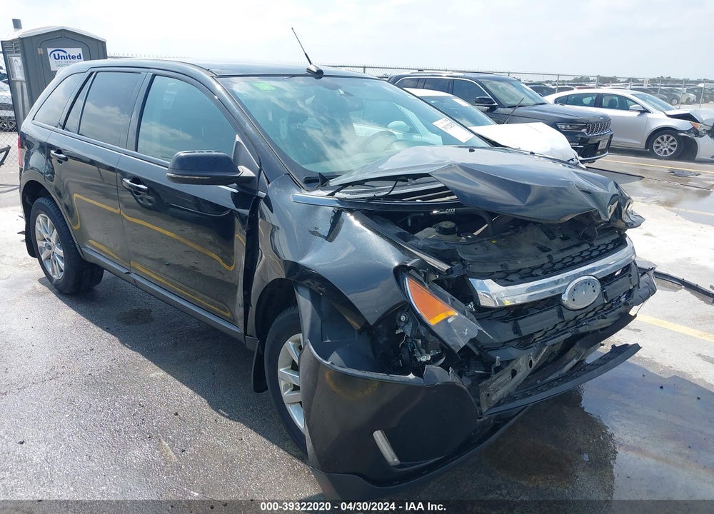 2012 FORD EDGE SEL VIN: 2FMDK4JC9CBA81672