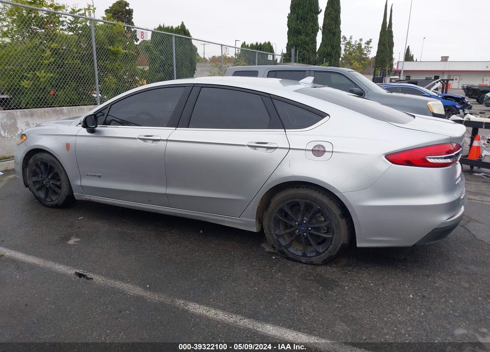 2019 FORD FUSION HYBRID SE VIN: 3FA6P0LU8KR201402