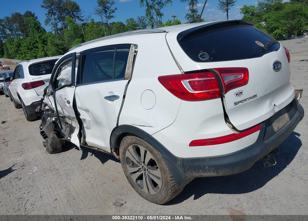 2011 KIA SPORTAGE EX VIN: KNDPC3A21B7013907