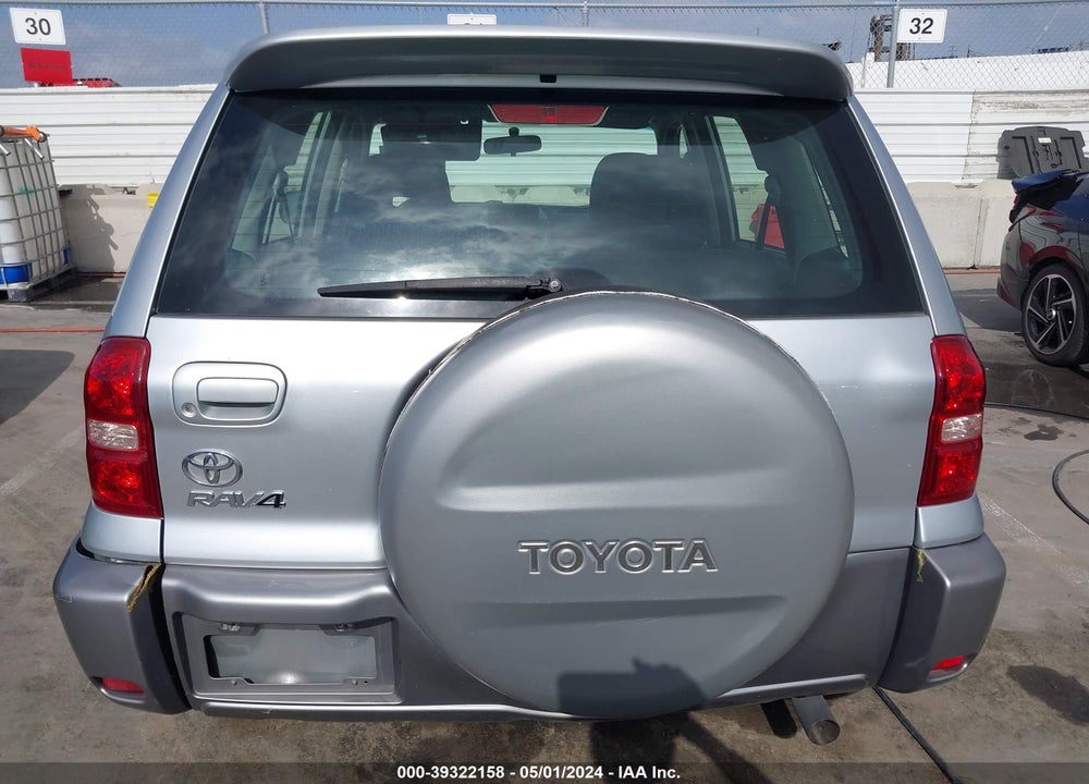 2005 TOYOTA RAV4 VIN: JTEGD20VX56003109