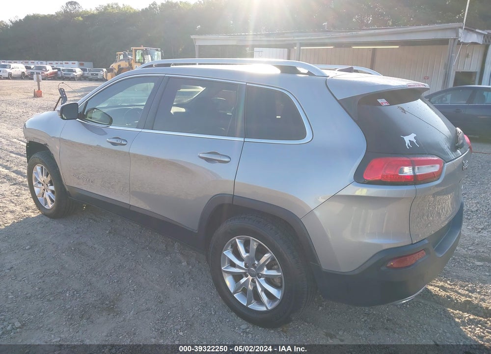 2016 JEEP CHEROKEE LIMITED VIN: 1C4PJLDS8GW190663