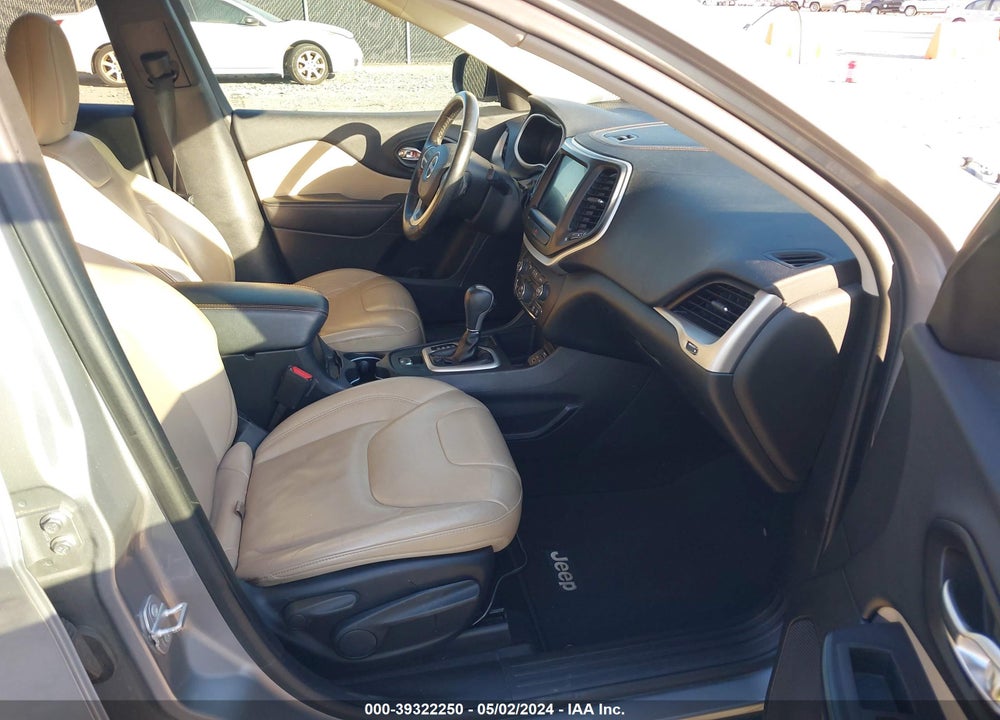 2016 JEEP CHEROKEE LIMITED VIN: 1C4PJLDS8GW190663