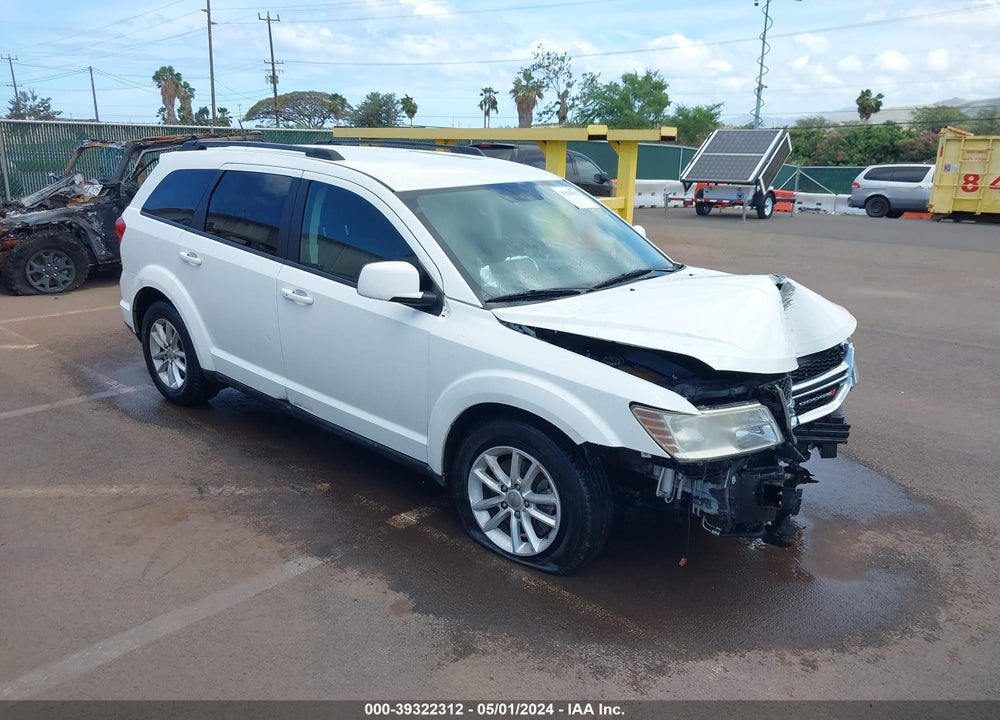 2013 DODGE JOURNEY SXT VIN: 3C4PDCBG9DT659007