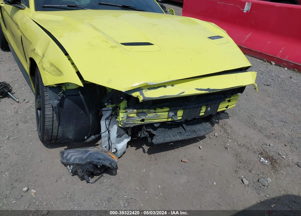 2021 FORD MUSTANG ECOBOOST FASTBACK VIN: 1FA6P8TH0M5150906
