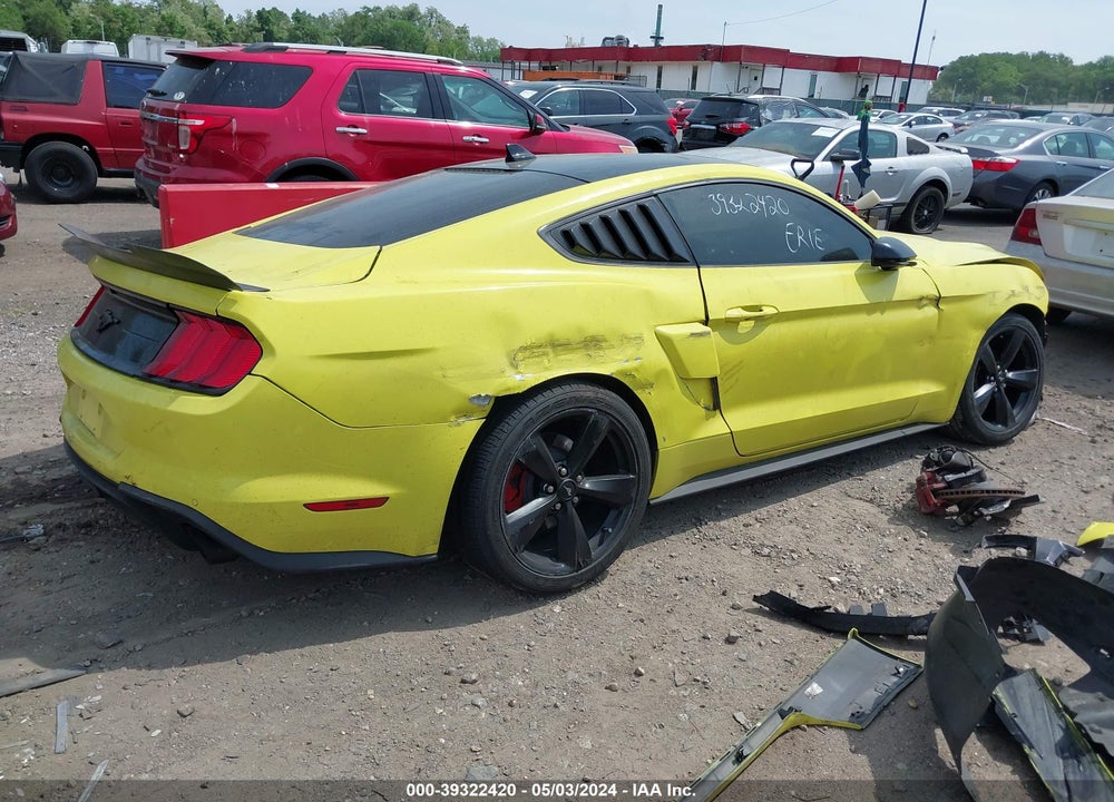 2021 FORD MUSTANG ECOBOOST FASTBACK VIN: 1FA6P8TH0M5150906