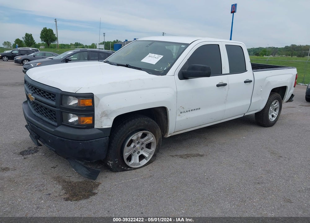 2015 CHEVROLET SILVERADO 1500 WT VIN: 1GCRCPEC0FZ327321