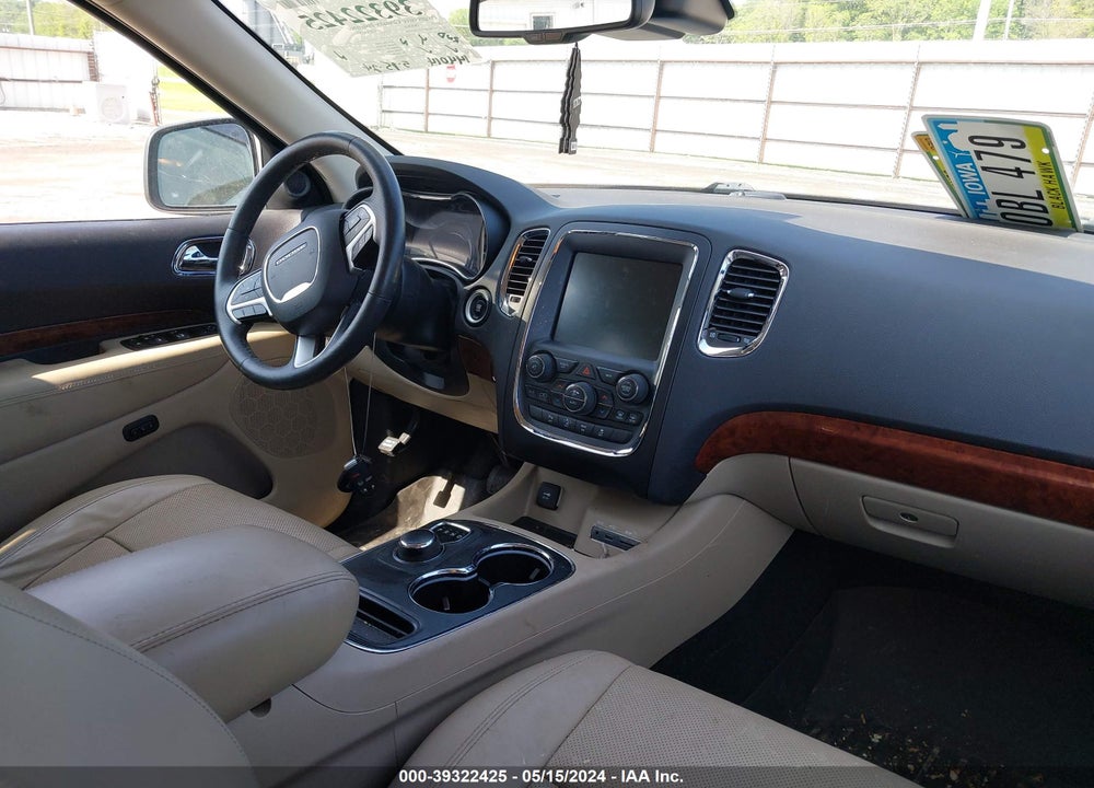 2015 DODGE DURANGO CITADEL VIN: 1C4RDJEG7FC892309