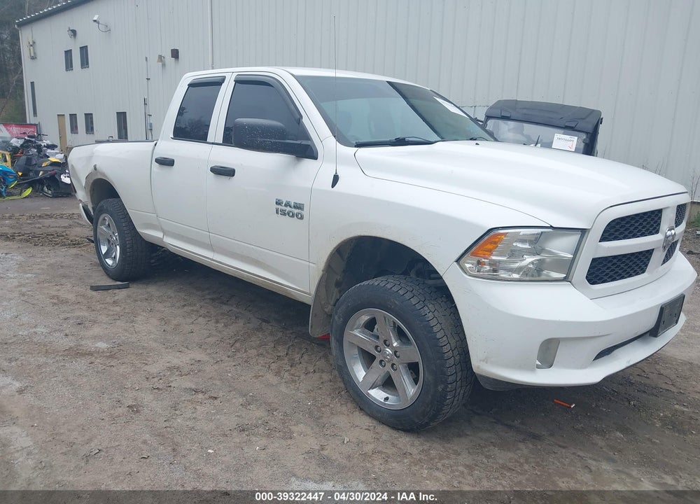 2018 RAM 1500 EXPRESS QUAD CAB 4X4 6'4 BOX VIN: 1C6RR7FG9JS264521