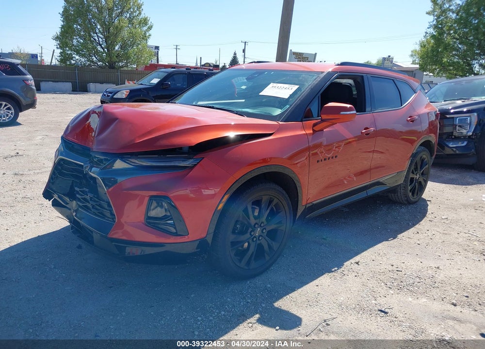 2021 CHEVROLET BLAZER AWD RS VIN: 3GNKBKRS2MS528518