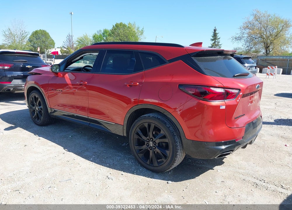 2021 CHEVROLET BLAZER AWD RS VIN: 3GNKBKRS2MS528518