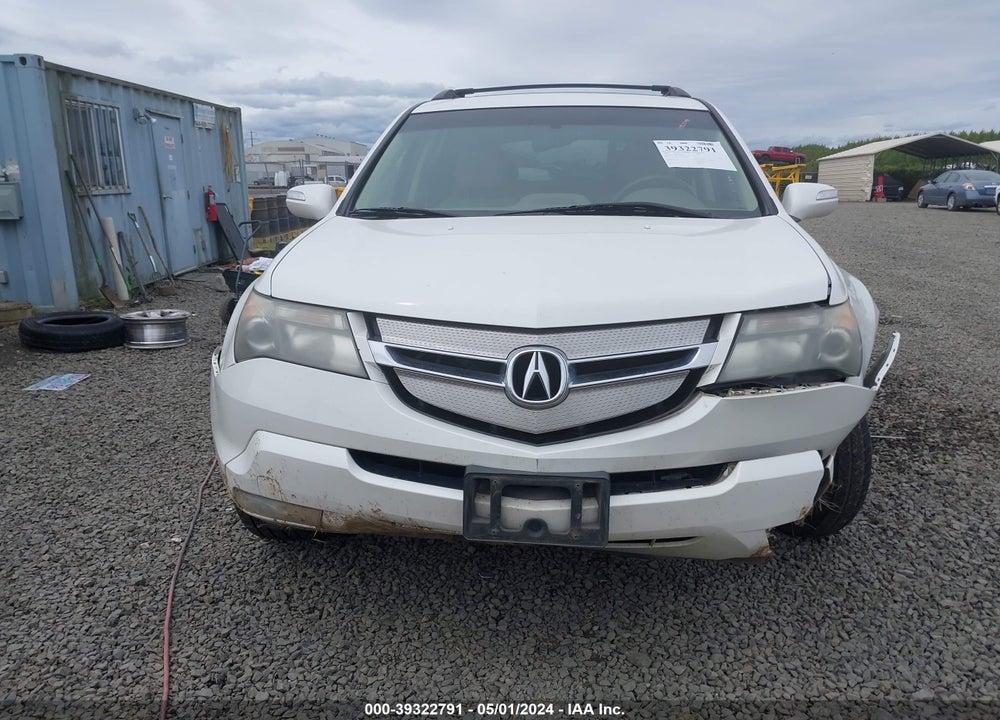 2009 ACURA MDX SPORT PACKAGE VIN: 2HNYD28799H512024
