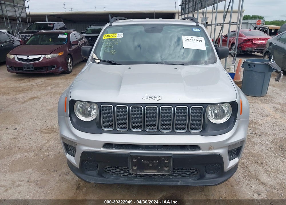 2019 JEEP RENEGADE SPORT FWD VIN: ZACNJAAB1KPK10528