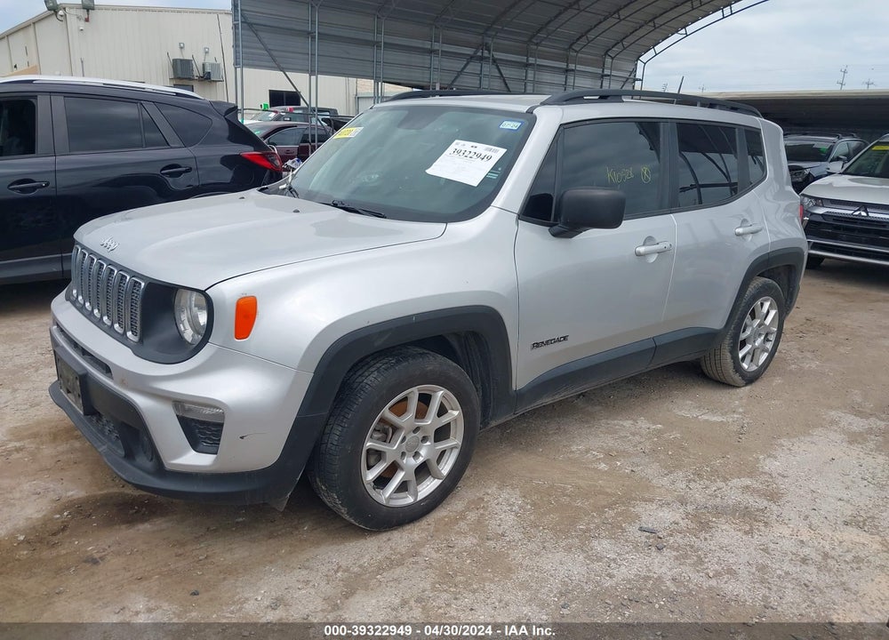 2019 JEEP RENEGADE SPORT FWD VIN: ZACNJAAB1KPK10528