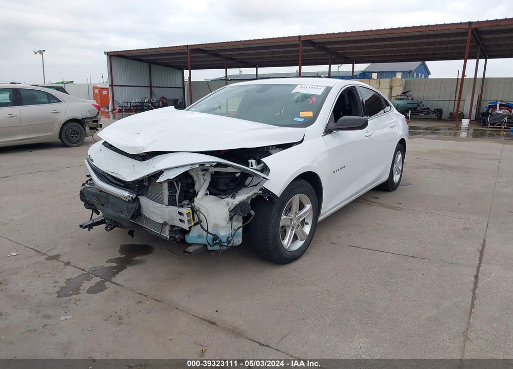 2021 CHEVROLET MALIBU FWD LS VIN: 1G1ZB5ST6MF046210