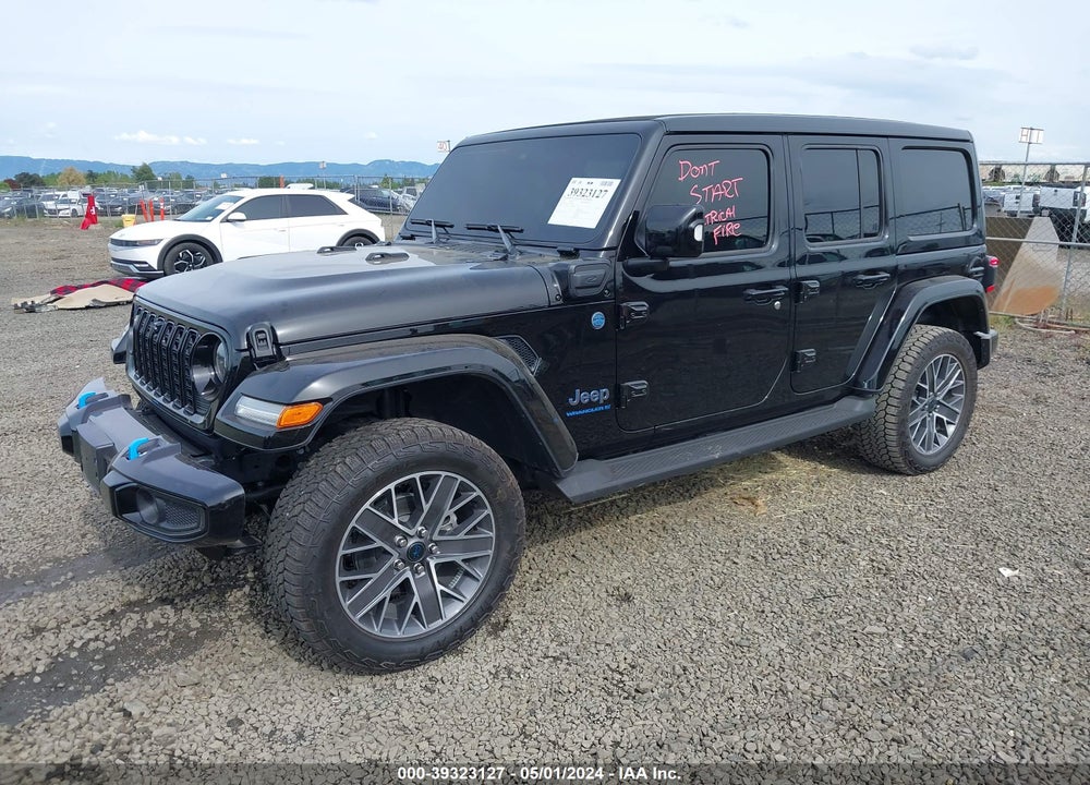 2024 JEEP WRANGLER 4XE SUMMIT 4X4 VIN: 1C4RJXU61RW195080