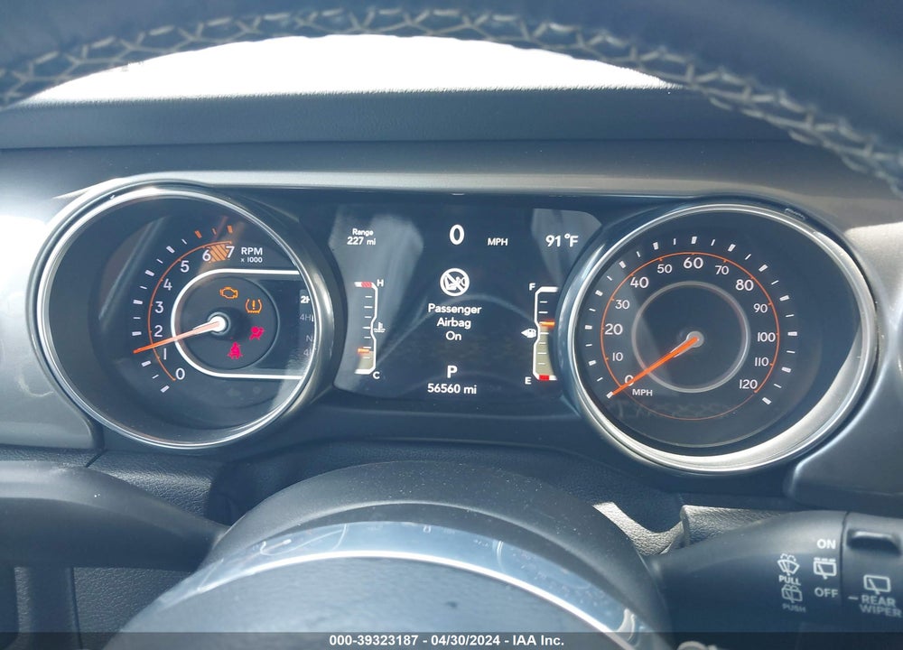 2019 JEEP WRANGLER UNLIMITED SAHARA ALTITUDE 4X4 VIN: 1C4HJXEN2KW593518