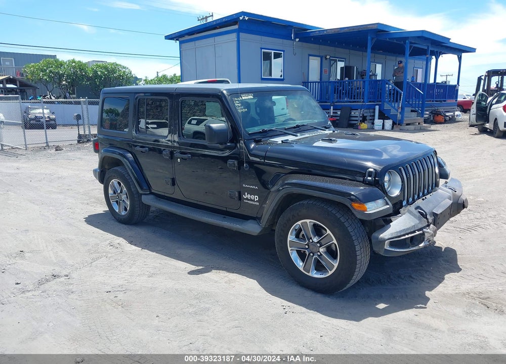 2019 JEEP WRANGLER UNLIMITED SAHARA ALTITUDE 4X4 VIN: 1C4HJXEN2KW593518