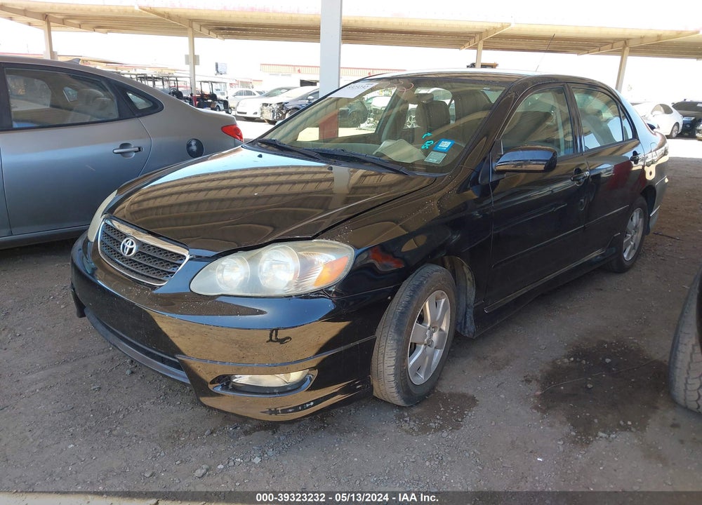 2008 TOYOTA COROLLA S VIN: 2T1BR32E58C921365