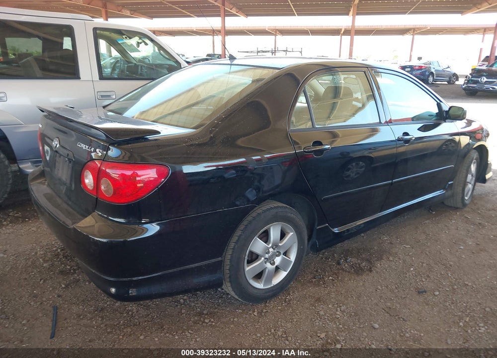 2008 TOYOTA COROLLA S VIN: 2T1BR32E58C921365