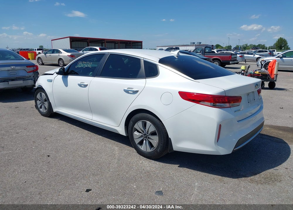 2017 KIA OPTIMA HYBRID VIN: KNAGT4LE7H5009262