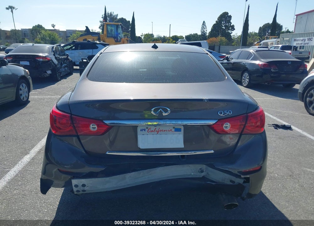 2015 INFINITI Q50 PREMIUM VIN: JN1BV7AP6FM355368